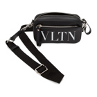 Valentino Black Valentino Garavani Mini VLTN Waist Bag