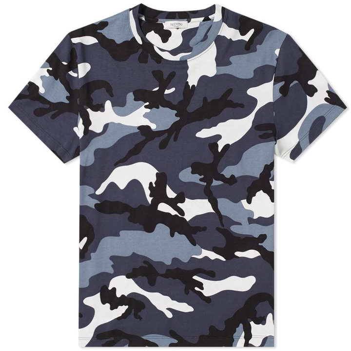 Photo: Valentino Camouflage Tee Grey