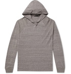 James Perse - Mélange Cotton-Jersey Hoodie - Gray