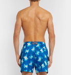 Vilebrequin - Mahina Slim-Fit Mid-Length Printed Swim Shorts - Blue