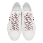 Moncler White Promyx Sneakers