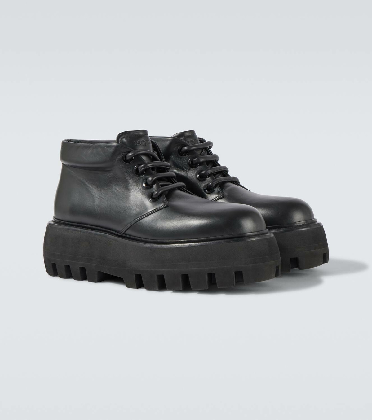 Alexander McQueen Sofa leather boots Alexander McQueen