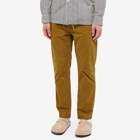 Kestin Men's Inverness Tapered Trouser in Tobacco Cotton Twill