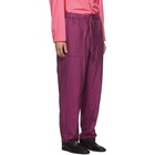 Issey Miyake Men Reversible Purple DFC Lounge Pants