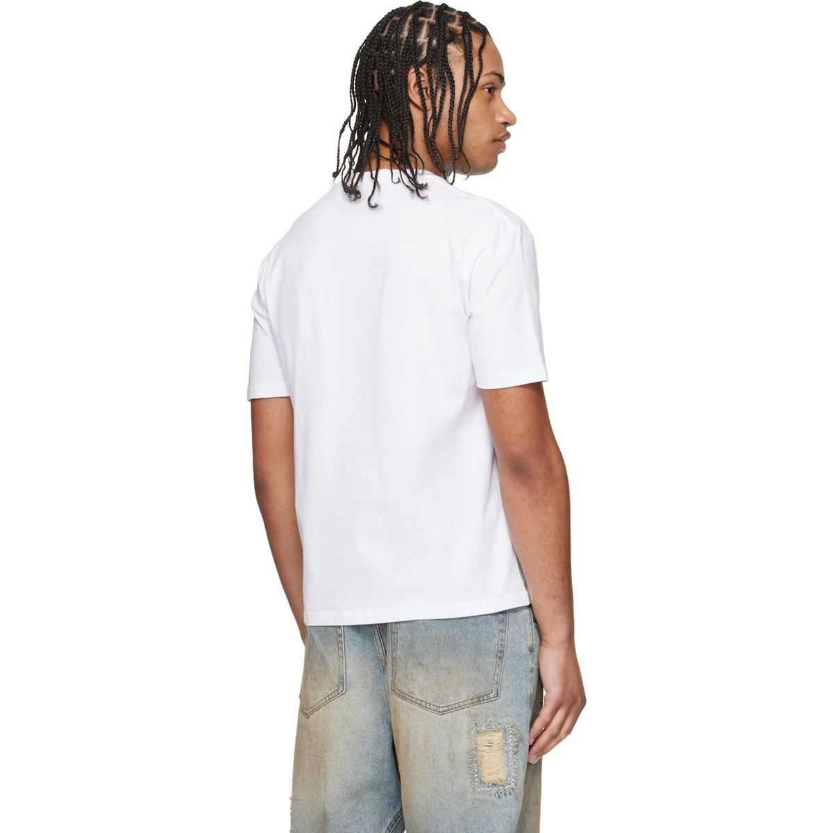 Andersson Bell White Essential Heart T-shirt
