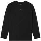 A-COLD-WALL* Long Sleeve Core Mesh Logo Tee