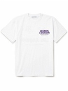 GENERAL ADMISSION - People Logo-Print Cotton-Jersey T-Shirt - White
