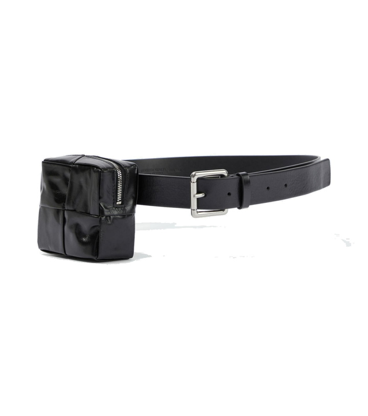 Photo: Bottega Veneta - Cassette leather belt