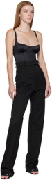 Aleksandre Akhalkatsishvili Black Straight-Leg Trousers