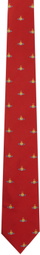 Vivienne Westwood Red Multi Orb Tie