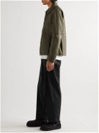 Craig Green - Straight-Leg Belted Pleated Cotton-Poplin Trousers - Black