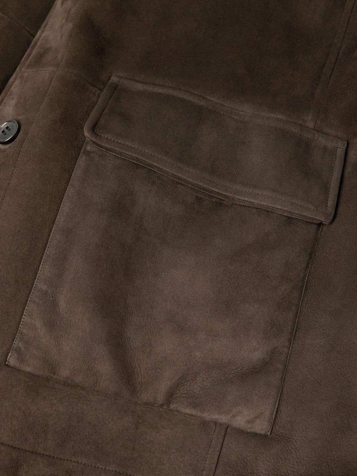Zegna - Shearling Coat - Brown