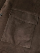Zegna - Shearling Coat - Brown