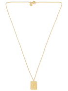 Tom Wood - Gold-Plated Pendant Necklace