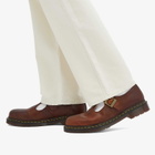 Dr. Martens Men's T-Bar Shoe Regency Calf Sneakers in Whiskey