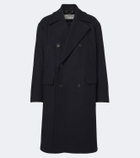 Dries Van Noten Double-breasted wool-blend coat