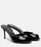 Dolce&Gabbana Keira patent leather mules