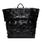 Bottega Veneta Black Intrecciato Medium The Casette Backpack