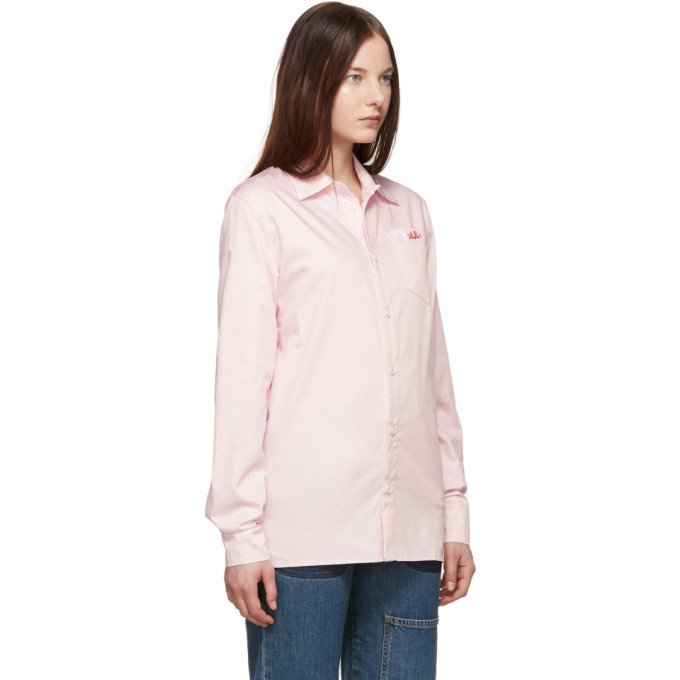 Anton Belinskiy Pink Logo Shirt