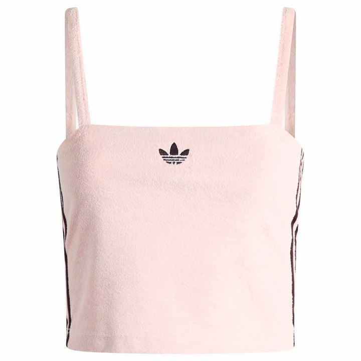 Photo: Adidas Women's Terry Towel Tank Top in Sandy Pink
