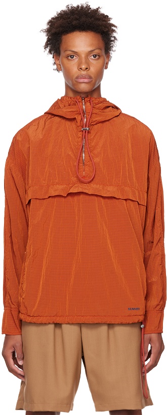 Photo: Sunnei Orange Anorak Jacket