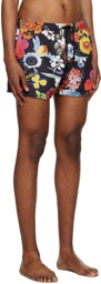 Moschino Multicolor Floral Swim Shorts