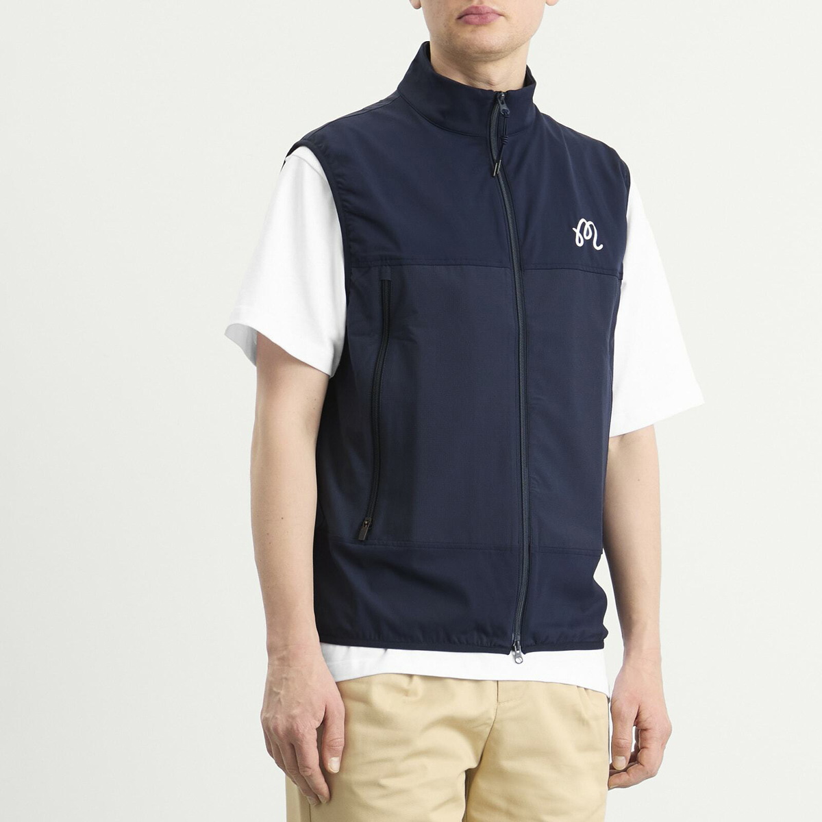 Malbon Men's Albatross Vest in Navy
