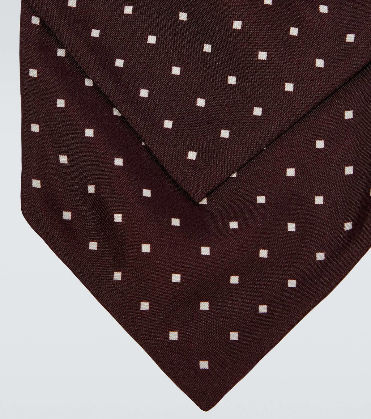 Loro Piana Printed silk tie