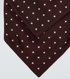 Loro Piana Printed silk tie