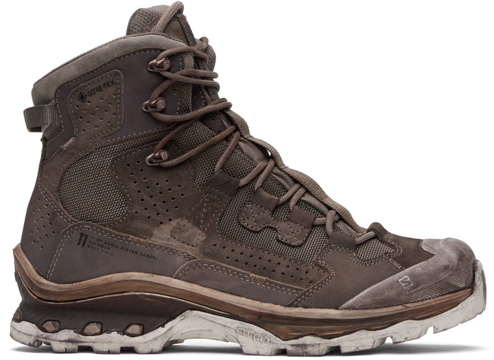 Photo: 11 by Boris Bidjan Saberi Brown Salomon Edition 2 GTX Boots