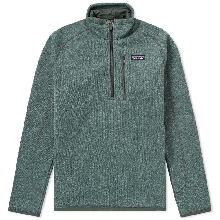 Photo: Patagonia Better Sweater 1/4 Zip Jacket Green