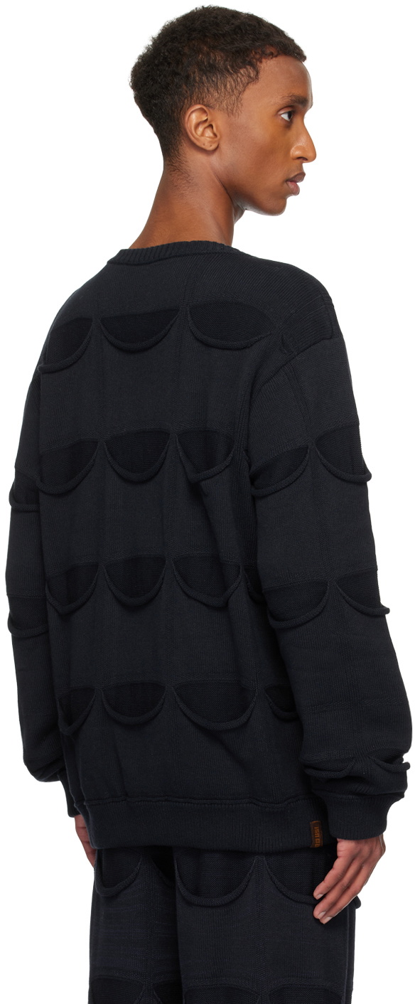 Isa Boulder SSENSE Exclusive Navy All Pocket Sweater