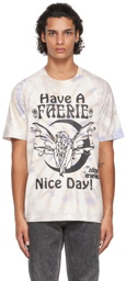 Online Ceramics SSENSE Exclusive Beige 'Have A Faerie Nice Day' T-Shirt