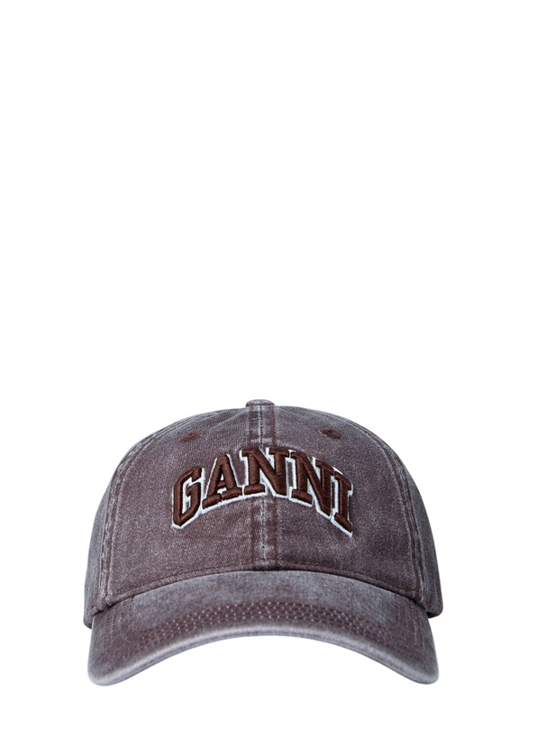 Photo: GANNI Logo Motif Baseball Cap