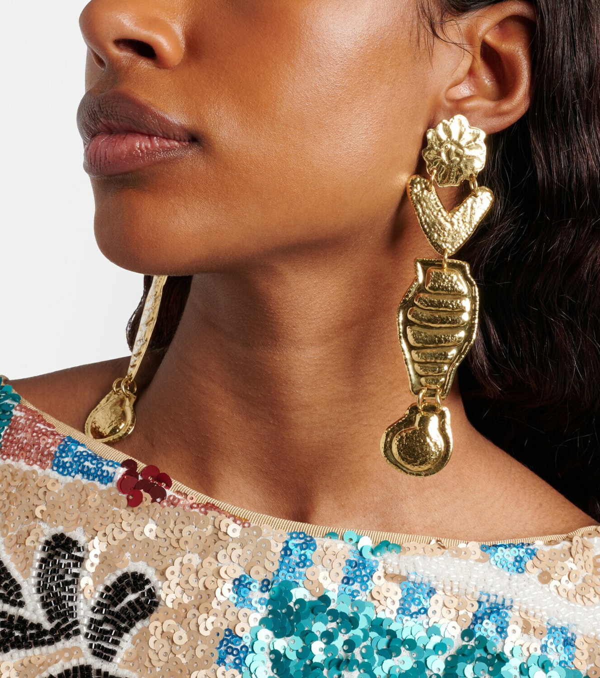 Alémais Le Jardin drop earrings