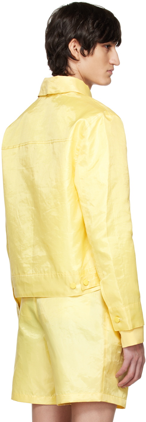 Kanghyuk Yellow Aramid Trucker Jacket