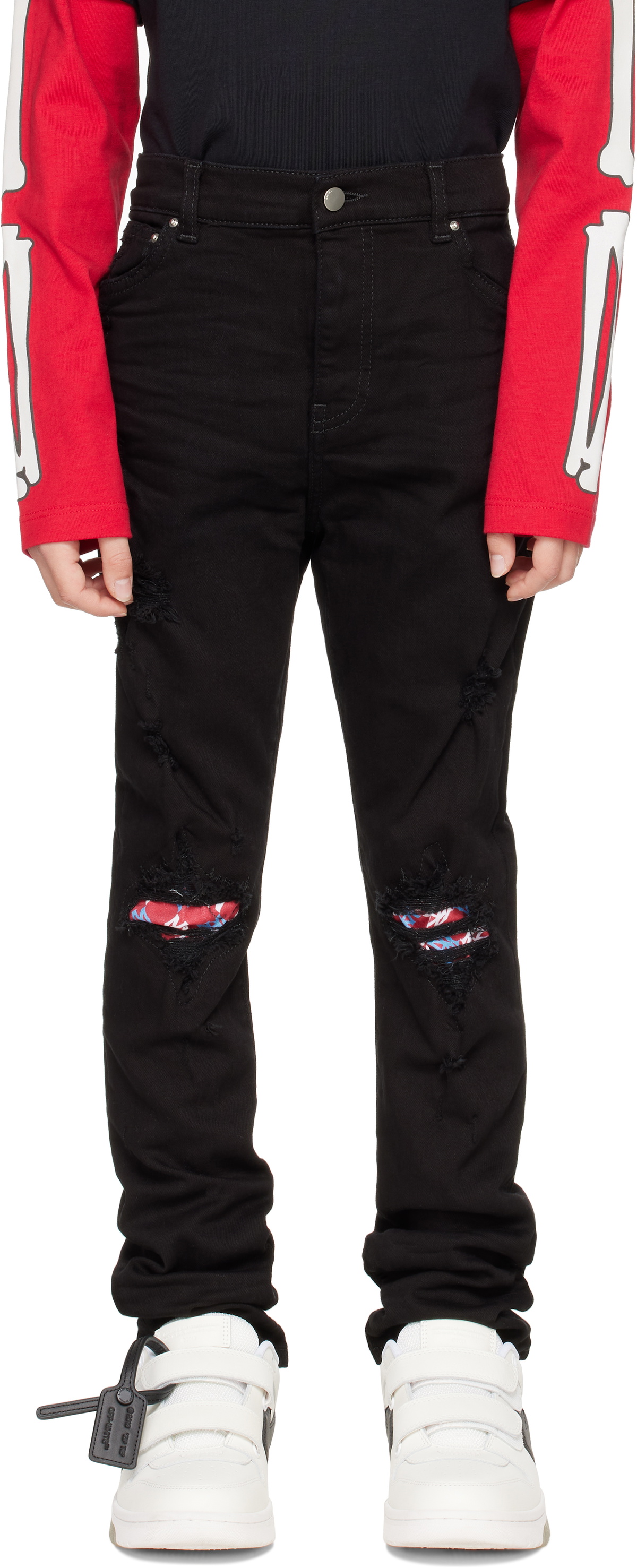 AMIRI Kids Black MX1 Jeans