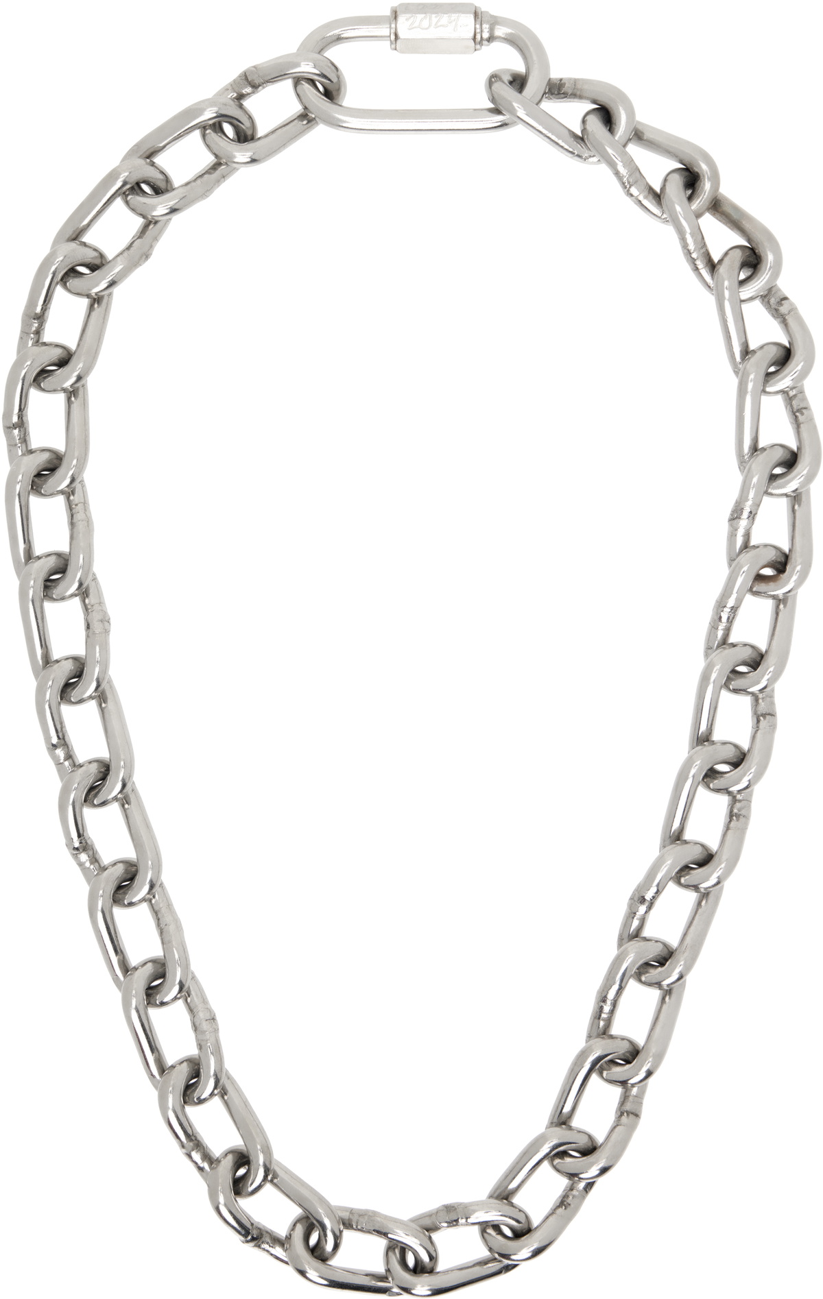 Apartment 1007 Silver #2/0 Machine Chain Necklace