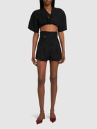 JACQUEMUS Le Short Bari Wool Shorts