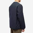 Nanamica Men's Reversible Down Cardigan in Dark Navy