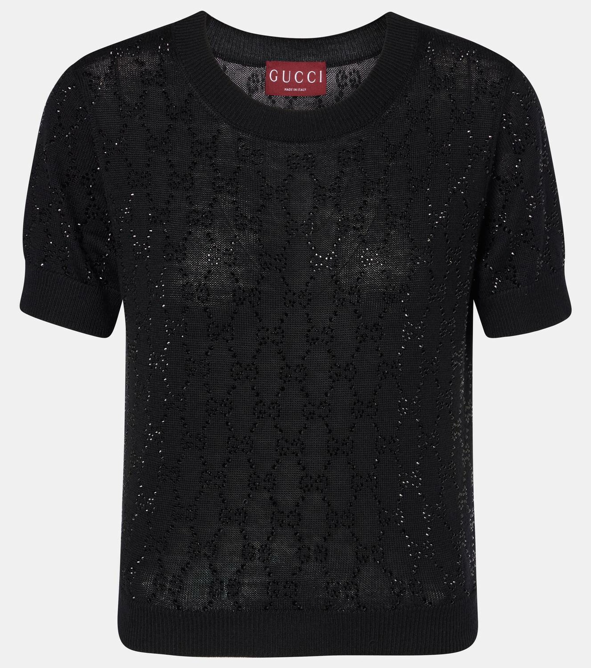 Gucci GG Crystal wool top Gucci