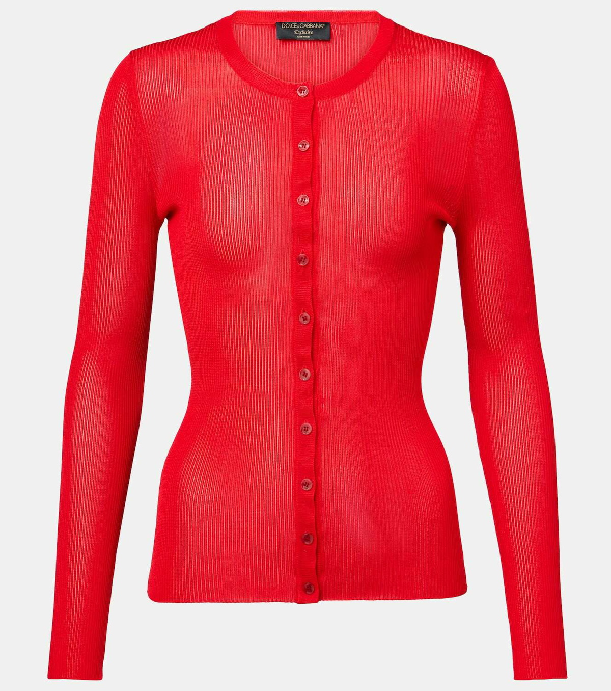 Dolce&Gabbana Ribbed-knit cardigan