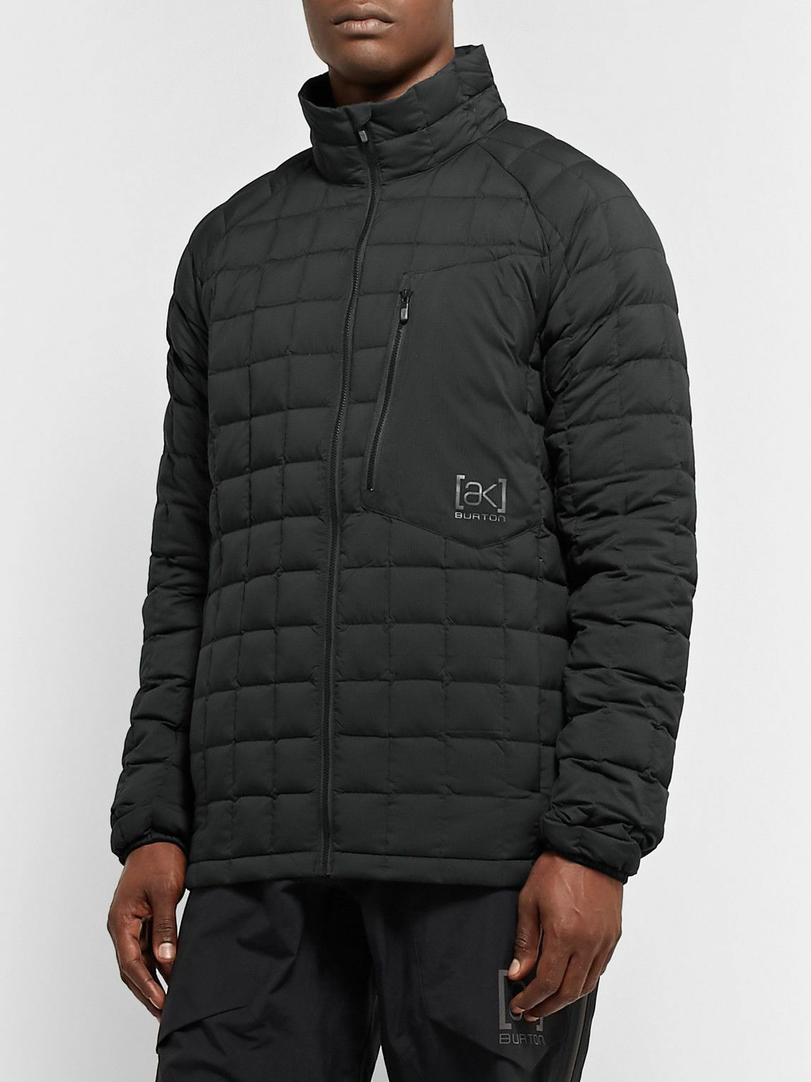 - [ak] BK Lite Quilted Nylon-Ripstop Down Insulator Jacket - Black