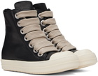 Rick Owens Black Porterville Jumbo Laced Sneakers