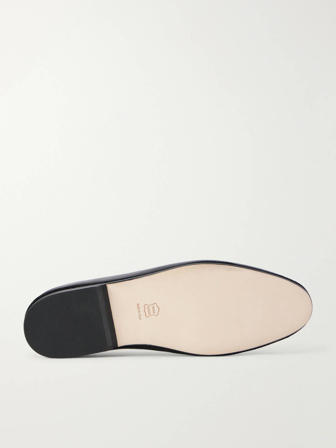 Rubinacci - Marfy Tasseled Full-Grain Leather Loafers - Black