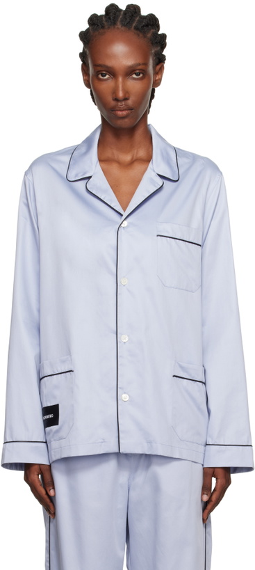 Photo: MAGNIBERG Blue Sorbetto Pyjama Shirt