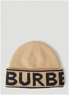 BB Knitted Beanie Hat in Beige