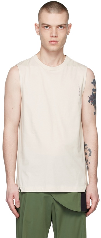 Photo: A-COLD-WALL* Off-White Anticline Tank Top