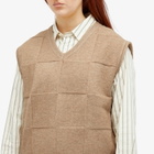 DUNST Women's Essential Knit Vest in Camel