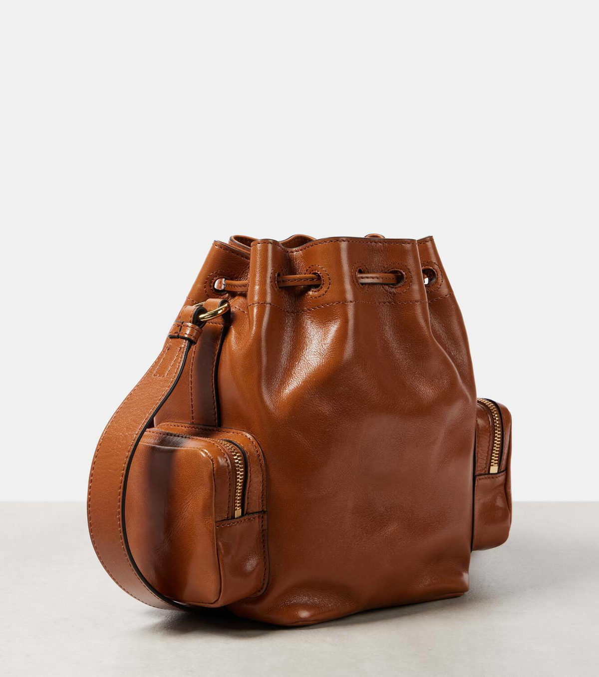 Leather Backpack Clamo